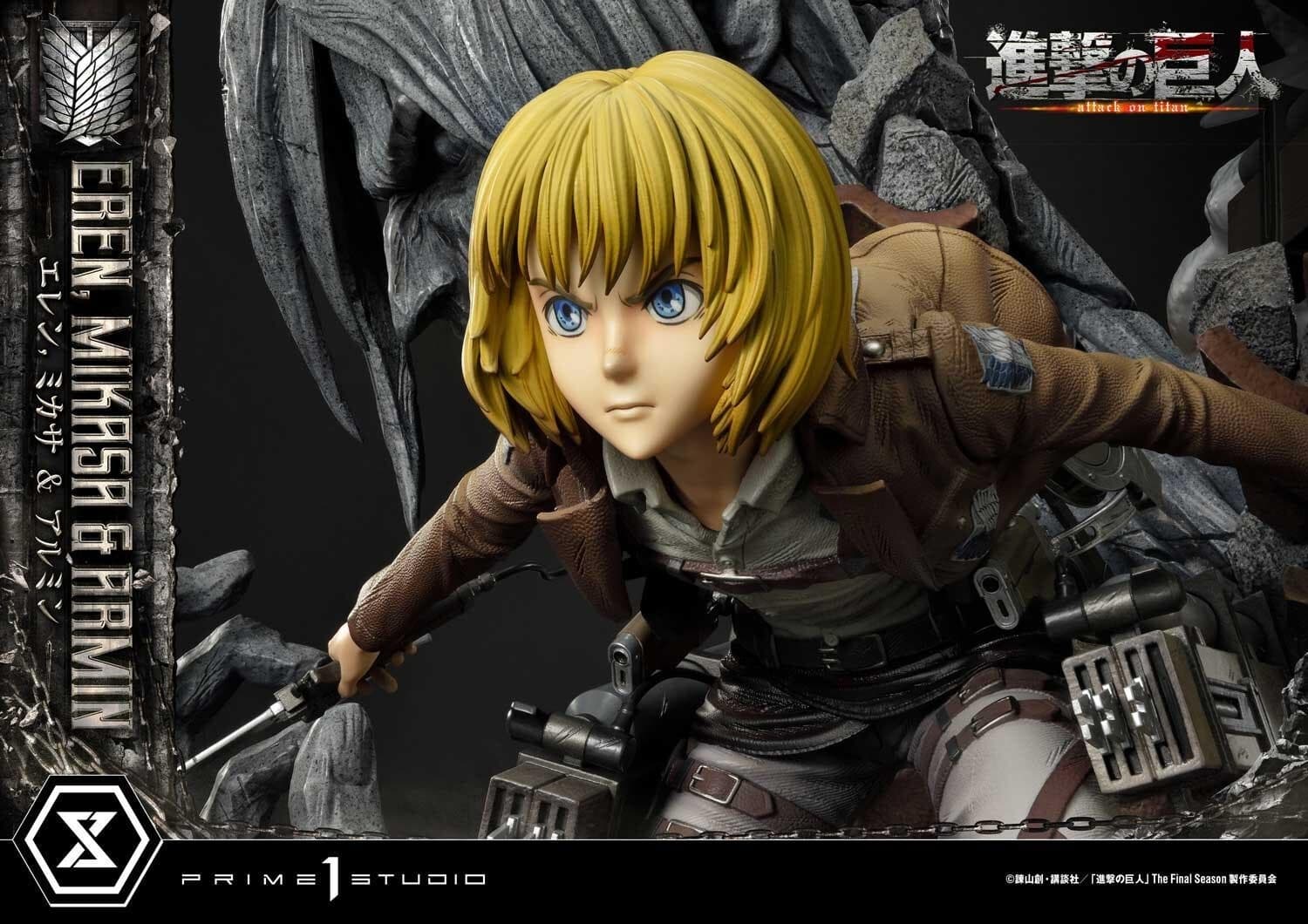 Shingeki no Kyojin - Armin Arlert - Eren Yeager - Mikasa Ackerman - Ultimate Premium Masterline (UPMAOT-01)…, view 15 of 19