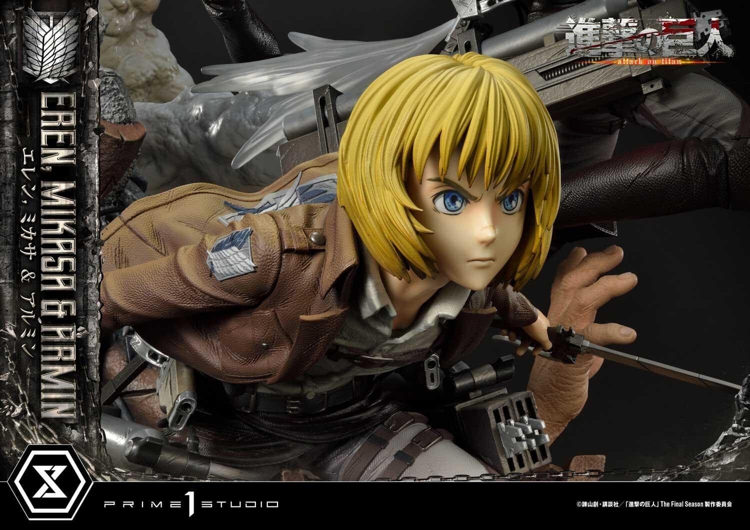 Shingeki no Kyojin - Armin Arlert - Eren Yeager - Mikasa Ackerman - Ultimate Premium Masterline (UPMAOT-01)…, view 16 of 19