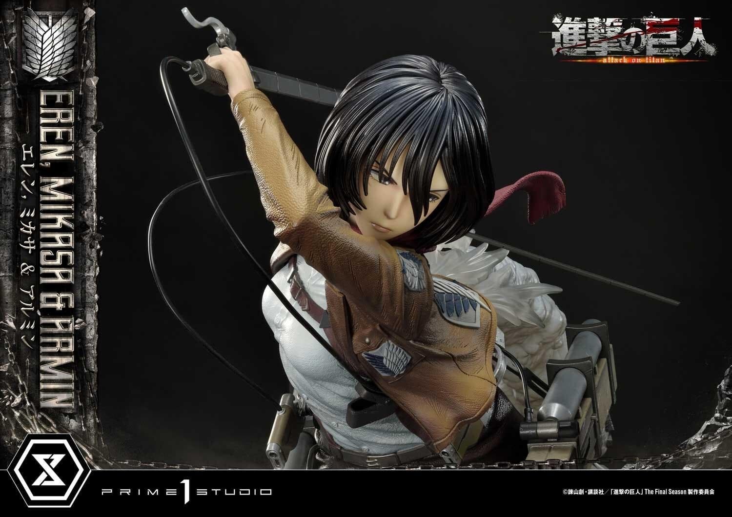 Shingeki no Kyojin - Armin Arlert - Eren Yeager - Mikasa Ackerman - Ultimate Premium Masterline (UPMAOT-01)…, view 18 of 19