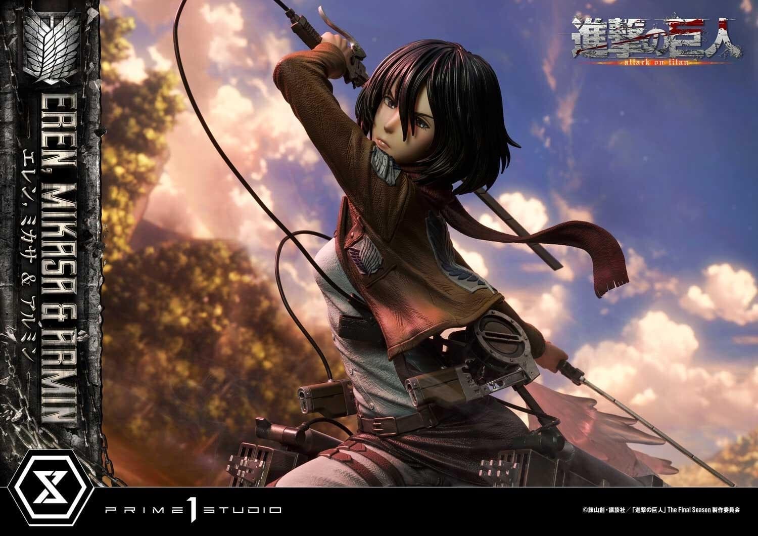 Shingeki no Kyojin - Armin Arlert - Eren Yeager - Mikasa Ackerman - Ultimate Premium Masterline (UPMAOT-01)…, view 4 of 19