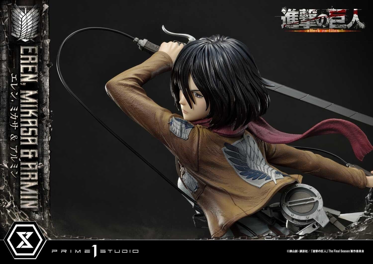 Shingeki no Kyojin - Armin Arlert - Eren Yeager - Mikasa Ackerman - Ultimate Premium Masterline (UPMAOT-01)…, view 17 of 19