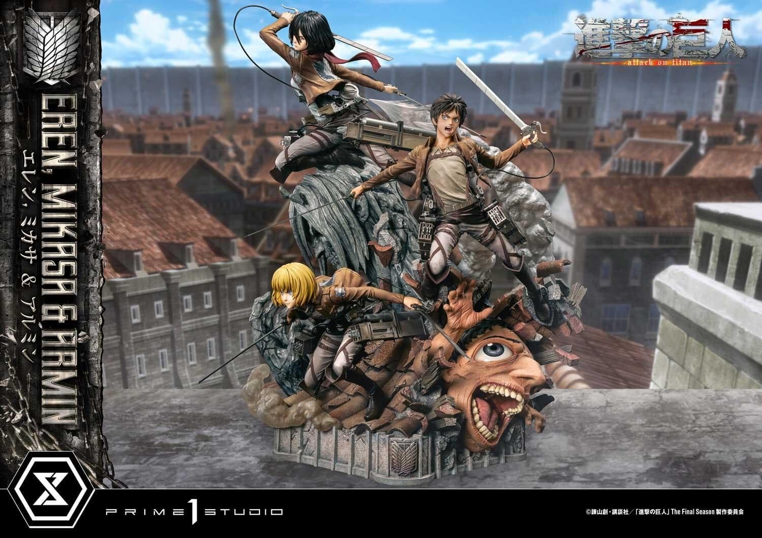 Shingeki no Kyojin - Armin Arlert - Eren Yeager - Mikasa Ackerman - Ultimate Premium Masterline (UPMAOT-01)…, view 11 of 19