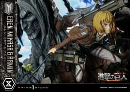 Shingeki no Kyojin - Armin Arlert - Eren Yeager - Mikasa Ackerman - Ultimate Premium Masterline (UPMAOT-01)…, view 9 of 20