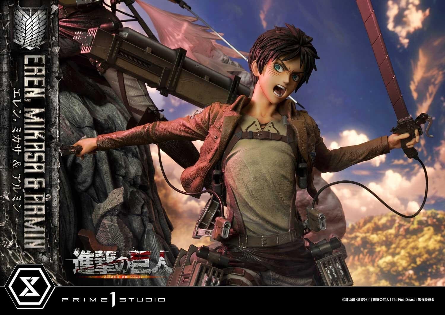 Shingeki no Kyojin - Armin Arlert - Eren Yeager - Mikasa Ackerman - Ultimate Premium Masterline (UPMAOT-01)…, view 1 of 19