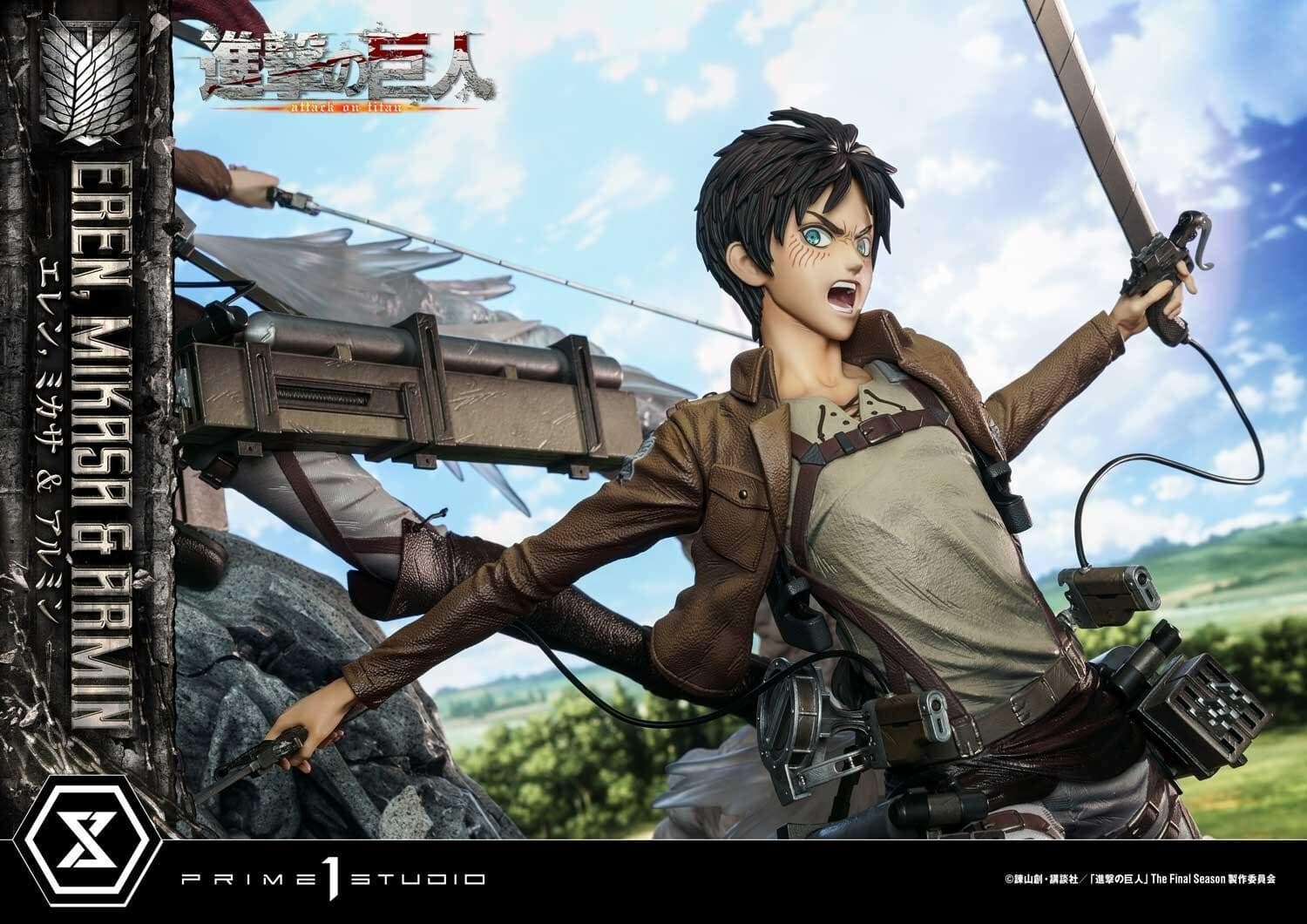Shingeki no Kyojin - Armin Arlert - Eren Yeager - Mikasa Ackerman - Ultimate Premium Masterline (UPMAOT-01)…, view 10 of 19