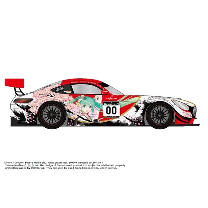 Good Smile Racing - Hatsune Miku - Itasha - 1/32 - AMG 2017 SPA24H Ver., view 4 of 5