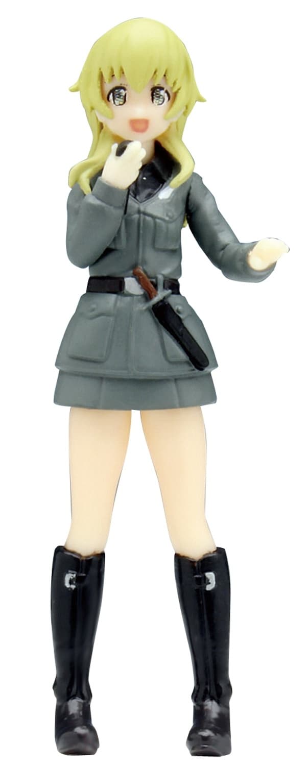 Girls und Panzer - Anchovy - Carpaccio - Pepperoni - Anzio High School Figure Set - 1/35 - Macaroni Strategy, view 2 of 6
