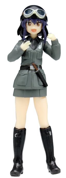 Girls und Panzer - Anchovy - Carpaccio - Pepperoni - Anzio High School Figure Set - 1/35 - Macaroni Strategy, view 2 of 7
