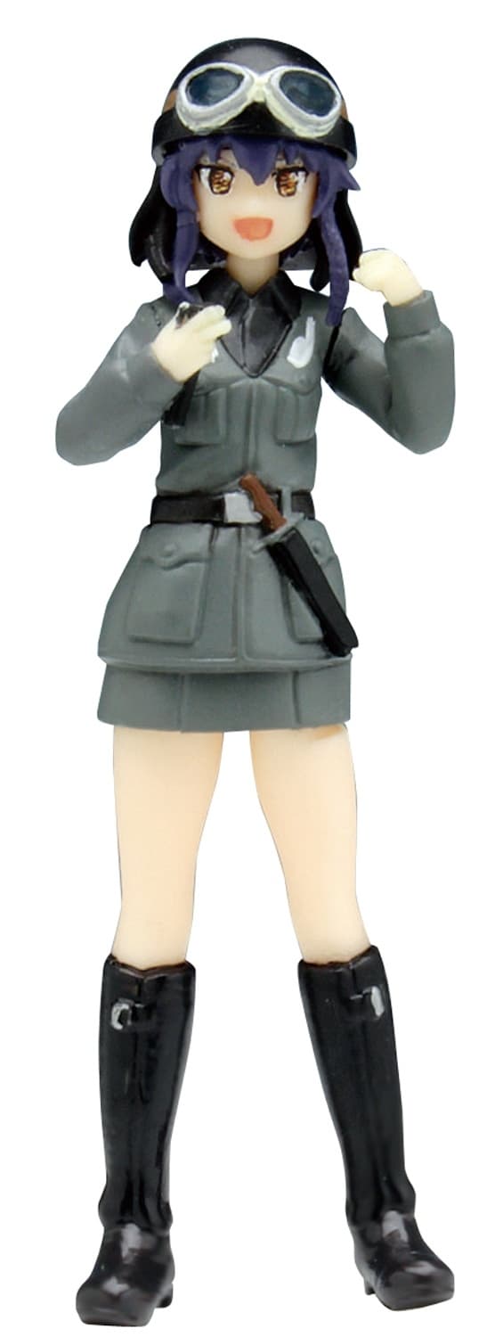 Girls und Panzer - Anchovy - Carpaccio - Pepperoni - Anzio High School Figure Set - 1/35 - Macaroni Strategy, view 1 of 6