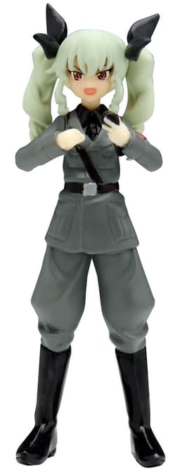 Girls und Panzer - Anchovy - Carpaccio - Pepperoni - Anzio High School Figure Set - 1/35 - Macaroni Strategy, view 5 of 7