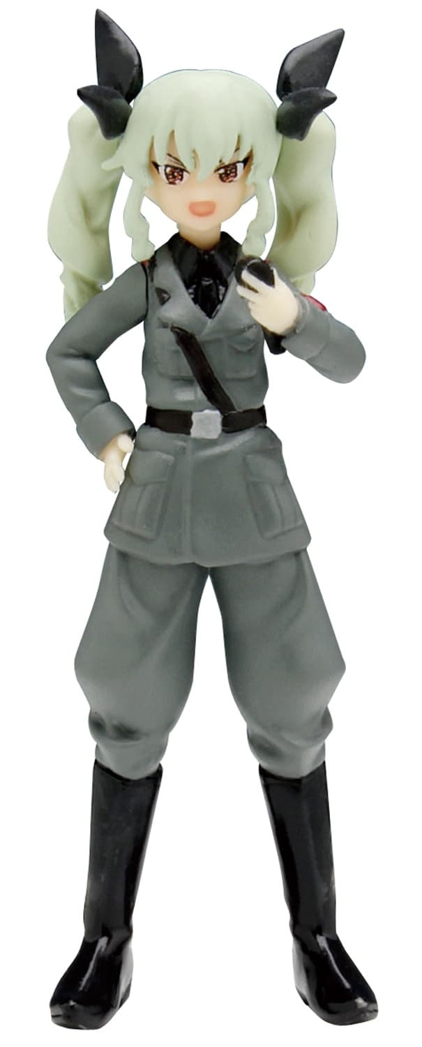 Girls und Panzer - Anchovy - Carpaccio - Pepperoni - Anzio High School Figure Set - 1/35 - Macaroni Strategy, view 6 of 6