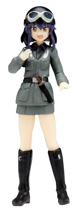 Girls und Panzer - Anchovy - Carpaccio - Pepperoni - Anzio High School Figure Set - 1/35 - Macaroni Strategy, view 6 of 7