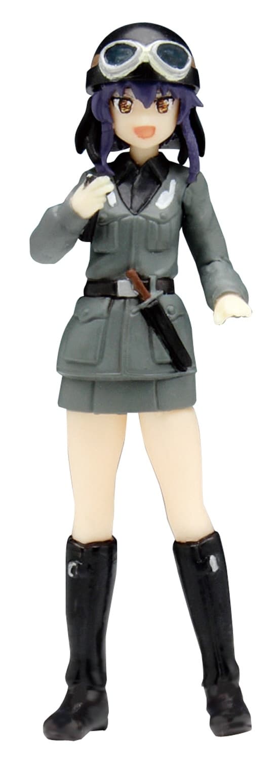 Girls und Panzer - Anchovy - Carpaccio - Pepperoni - Anzio High School Figure Set - 1/35 - Macaroni Strategy, view 5 of 6
