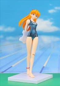Shin Seiki Evangelion - Souryuu Asuka Langley - EX Figure - School Mizugi, Summer Drops