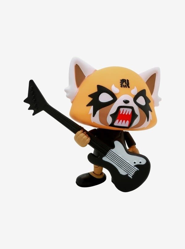 Aggressive Retsuko - Retsuko - Aggretsuko Action Vinyl Figures - Death Metal Black, SDCC Ed