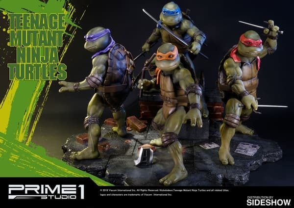 Teenage Mutant Ninja Turtles (1990) - Donatello - Leonardo - Michelangelo - Raphael - Museum Masterline Series (MMTMNT1990-EX) - 1/4
