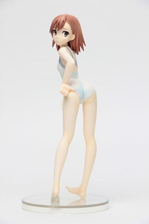 To Aru Kagaku no Railgun - Misaka Mikoto - 1/8 - White Swimsuit, Anime ver.