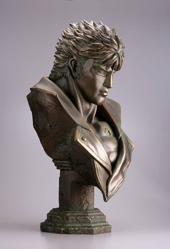 Hokuto no Ken - Kenshirou - Bust - Mega Sofubi Advance (MSA-012) - Bronze-style Ver., view 4 of 24