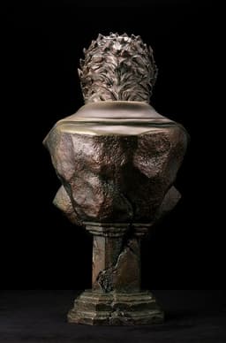 Hokuto no Ken - Kenshirou - Bust - Mega Sofubi Advance (MSA-012) - Bronze-style Ver., view 7 of 25