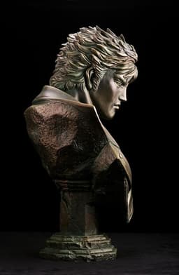Hokuto no Ken - Kenshirou - Bust - Mega Sofubi Advance (MSA-012) - Bronze-style Ver., view 16 of 25