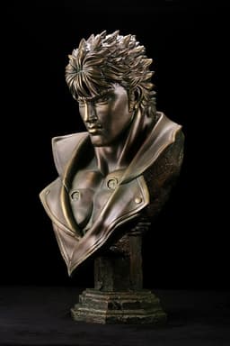 Hokuto no Ken - Kenshirou - Bust - Mega Sofubi Advance (MSA-012) - Bronze-style Ver., view 10 of 25
