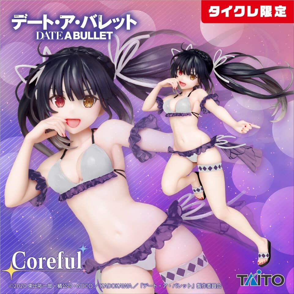 Date A Live Fragment: Date A Bullet - Tokisaki Kurumi - Coreful Figure - Swimsuit Ver., Renewal, Taito Crane Online Limited