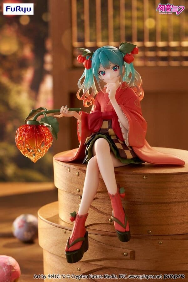 Piapro Characters - Hatsune Miku - Flower Fairy - Noodle Stopper Figure - Hoozuki