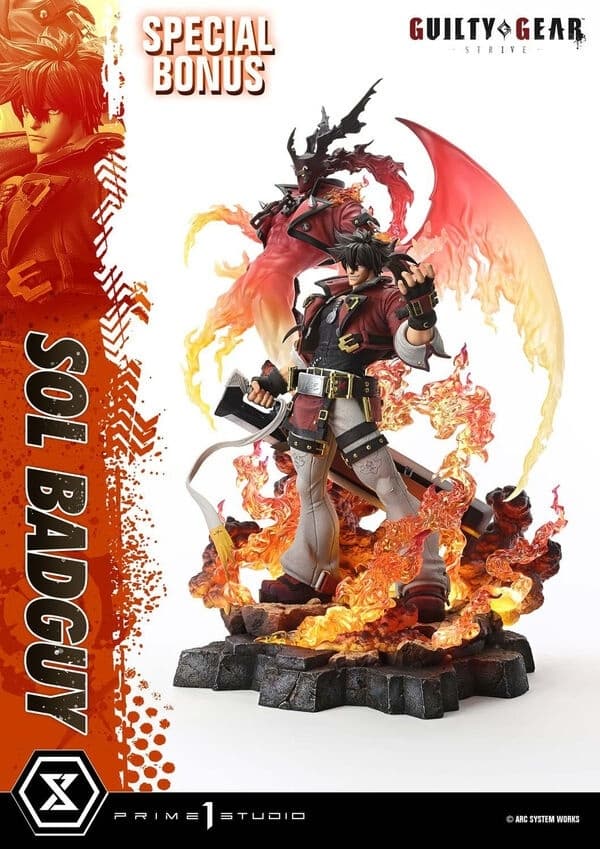 Guilty Gear -Strive- - Sol Badguy - Ultimate Premium Masterline (UPMGG-03S) - 1/4 - Bonus Version