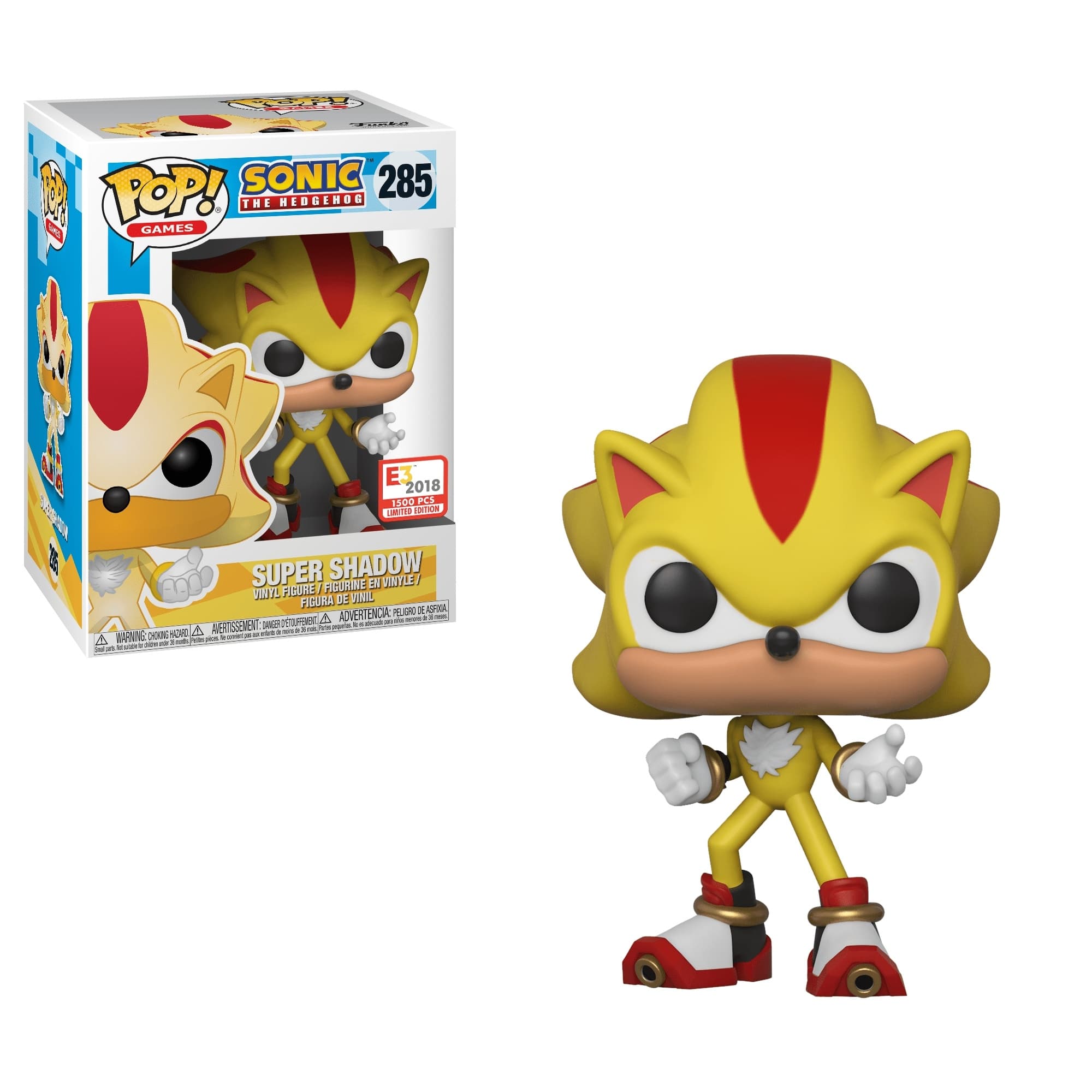 Sonic the Hedgehog - Super Shadow - POP! Games (285) - POP! Vinyl (33335)