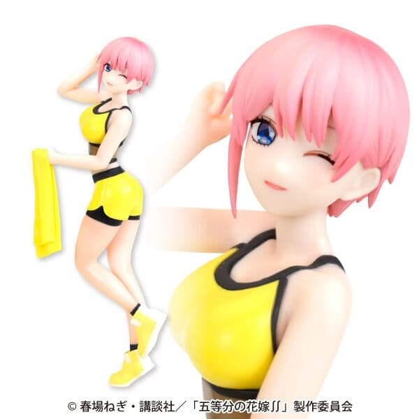 Gotoubun no Hanayome ∬ - Nakano Ichika - Fascinity Figure - Gym Date Style (AEON Group Limited ver.)