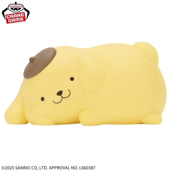 Sanrio Characters - Pompompurin - Sofubi Figure - Sofvimates - Relax ver.