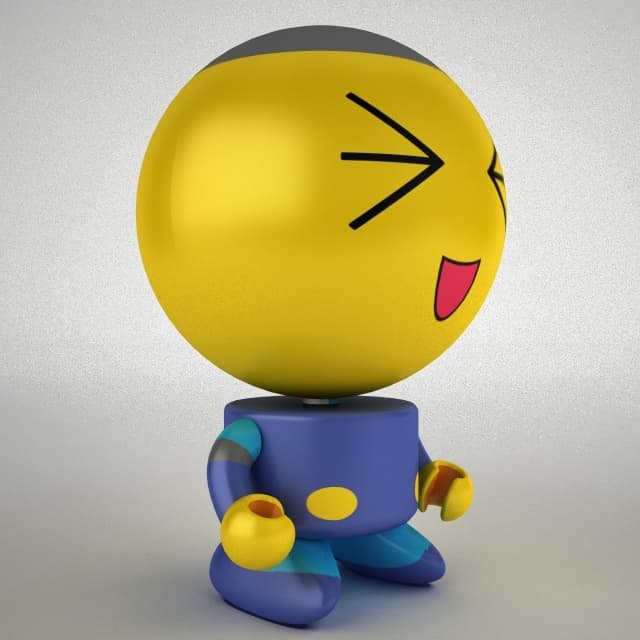Rockman DASH - Kobun - Bobble Budds - Bobblehead - Mega Man Legends Collection - LOL Face, view 3 of 5