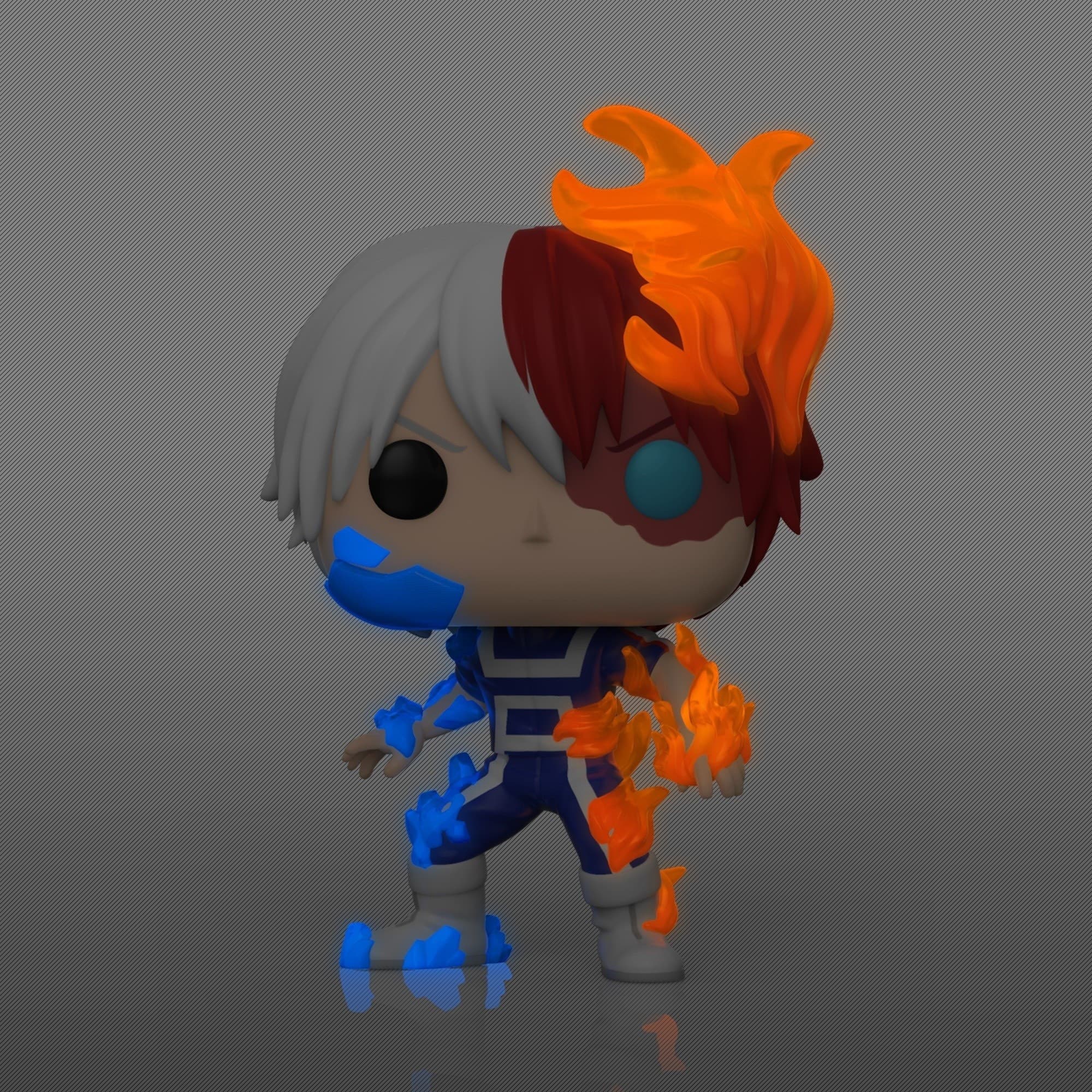 Boku no Hero Academia - Todoroki Shoto - POP! Animation (372) - POP! Vinyl - Glow in the Dark