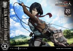 Shingeki no Kyojin - Armin Arlert - Eren Yeager - Mikasa Ackerman - Ultimate Premium Masterline…, view 16 of 25
