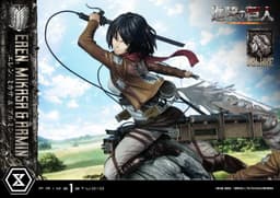 Shingeki no Kyojin - Armin Arlert - Eren Yeager - Mikasa Ackerman - Ultimate Premium Masterline…, view 14 of 25