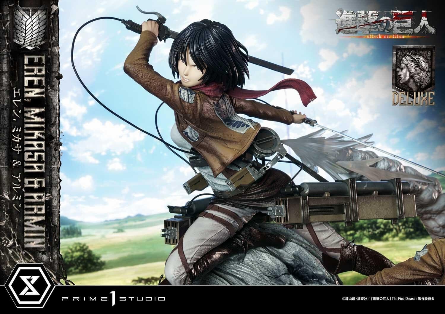 Shingeki no Kyojin - Armin Arlert - Eren Yeager - Mikasa Ackerman - Ultimate Premium Masterline…, view 13 of 24