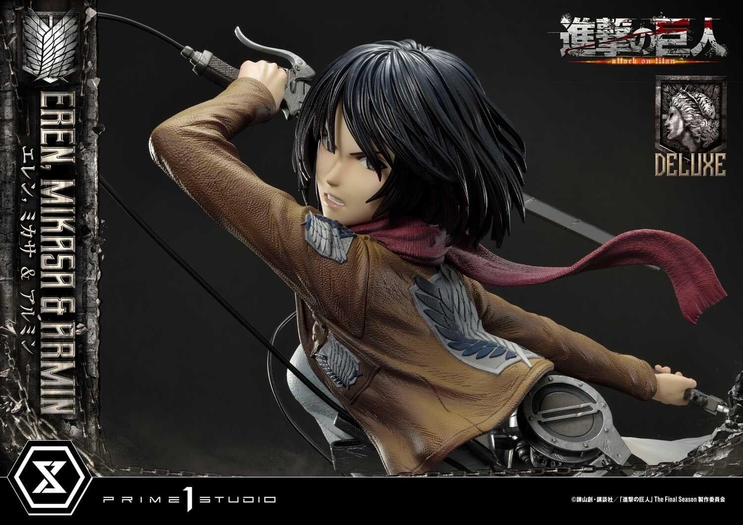 Shingeki no Kyojin - Armin Arlert - Eren Yeager - Mikasa Ackerman - Ultimate Premium Masterline…, view 19 of 24