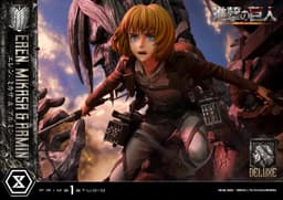 Shingeki no Kyojin - Armin Arlert - Eren Yeager - Mikasa Ackerman - Ultimate Premium Masterline…, view 18 of 25