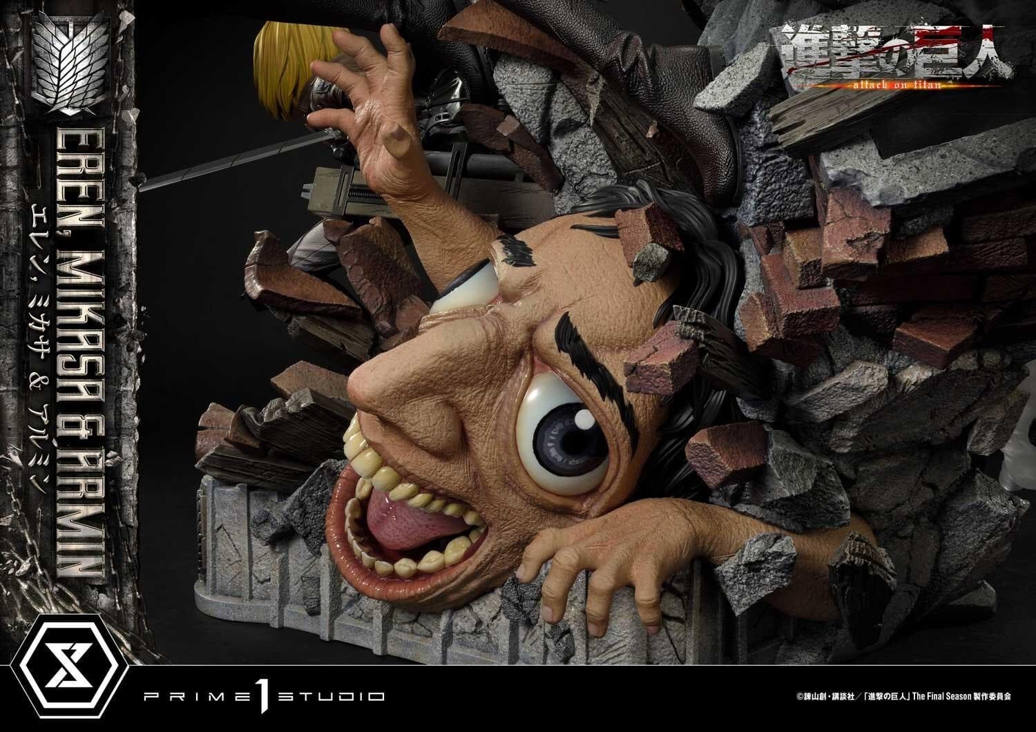 Shingeki no Kyojin - Armin Arlert - Eren Yeager - Mikasa Ackerman - Ultimate Premium Masterline…, view 3 of 24