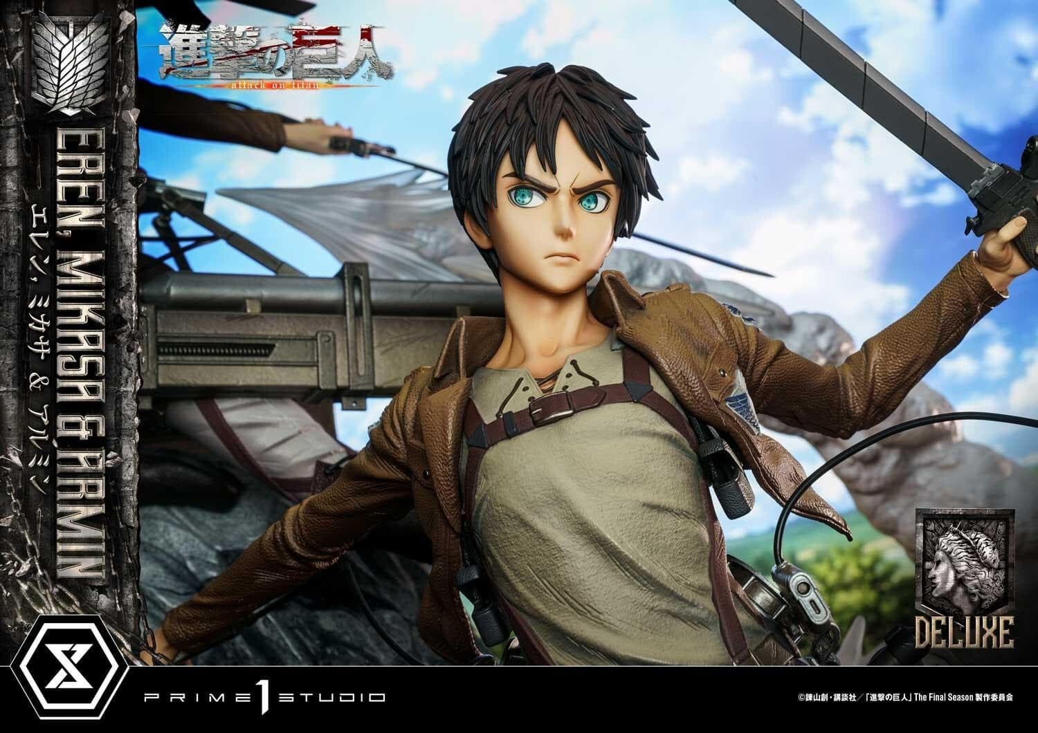 Shingeki no Kyojin - Armin Arlert - Eren Yeager - Mikasa Ackerman - Ultimate Premium Masterline…, view 8 of 24