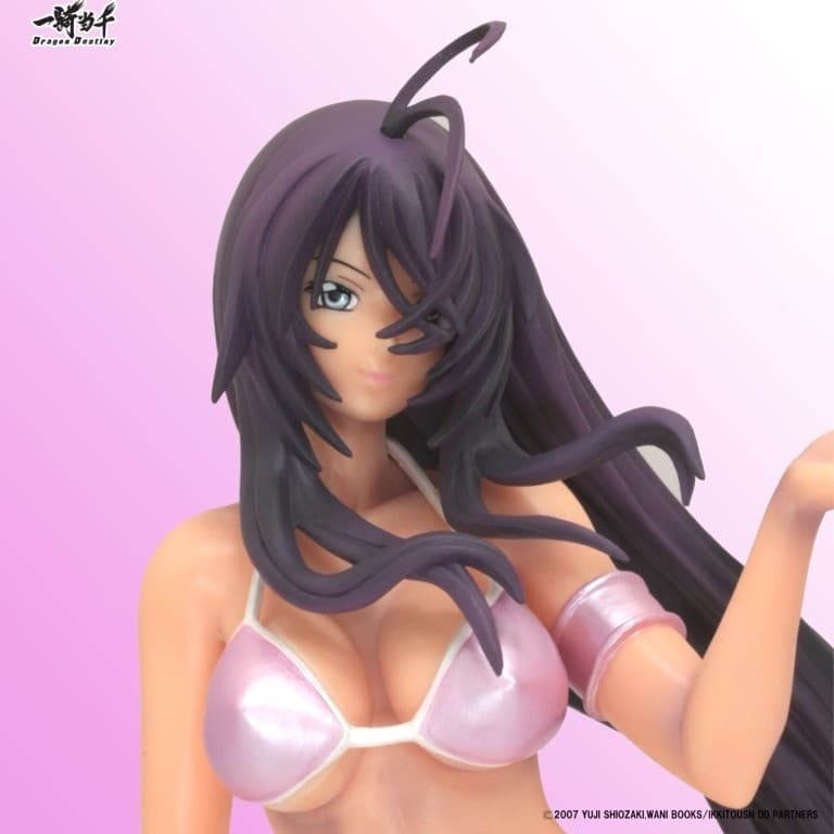 Ikki Tousen Dragon Destiny - Kan'u Unchou - 1/7 - Swimsuit Ver. Miyazawa Limited Edition Pearl Pink, view 3 of 16
