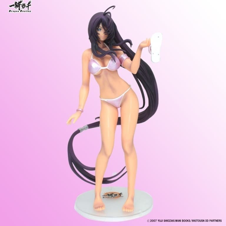 Ikki Tousen Dragon Destiny - Kan'u Unchou - 1/7 - Swimsuit Ver. Miyazawa Limited Edition Pearl Pink, view 1 of 16