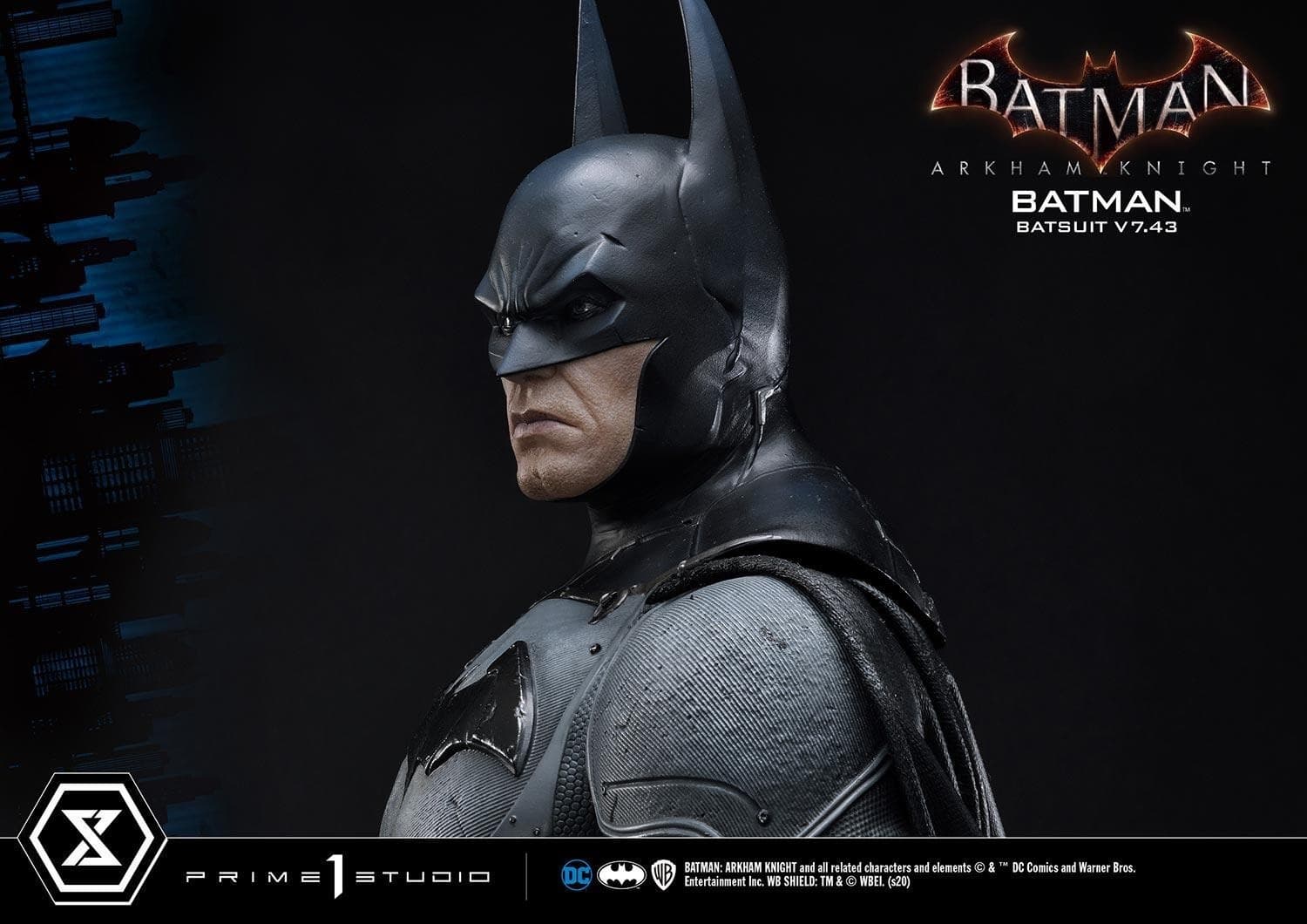 Batman: Arkham Knight - Batman - Museum Masterline Series (MMDC-45) - 1/3 - Batsuit V7.43, view 11 of 24