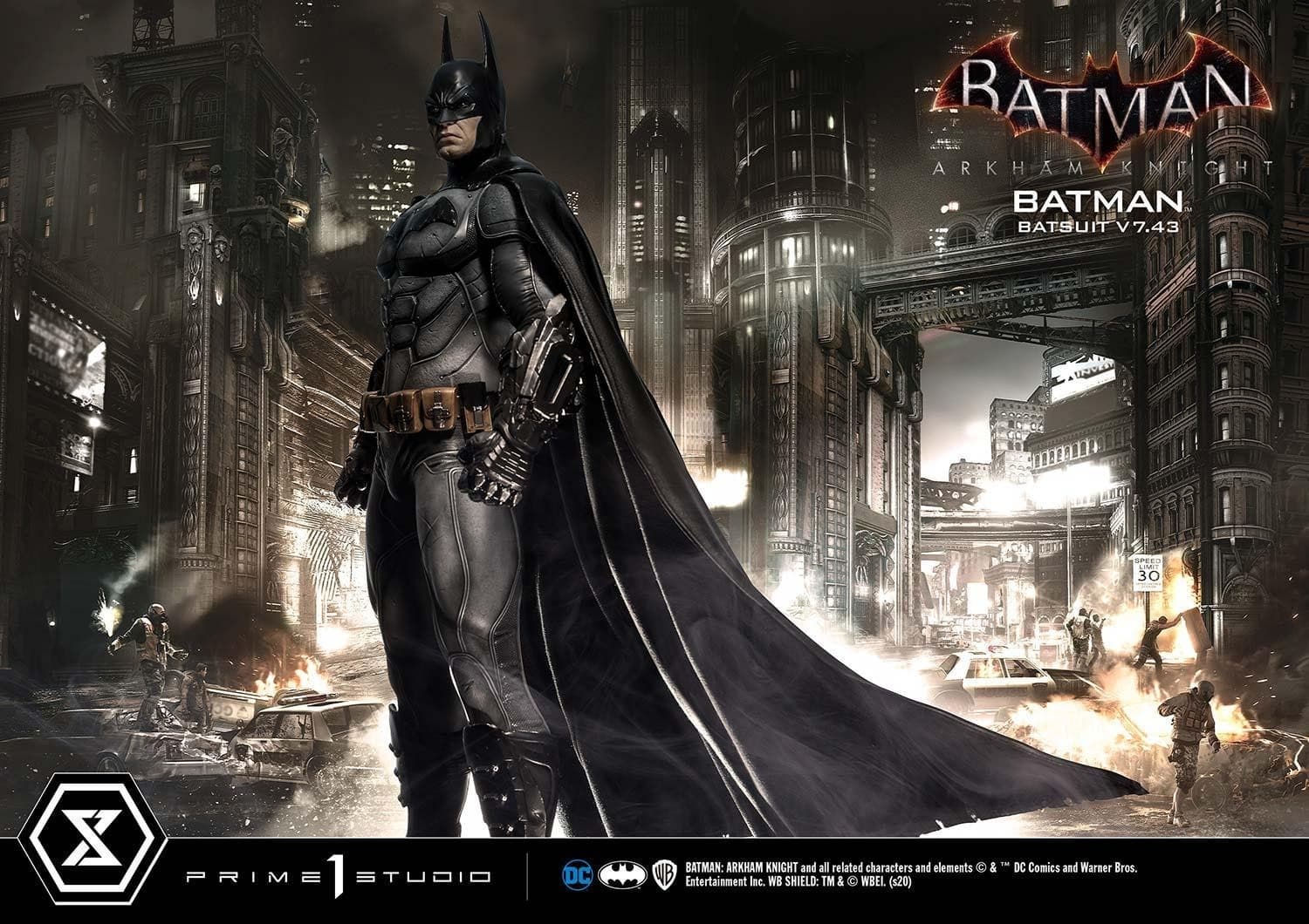 Batman: Arkham Knight - Batman - Museum Masterline Series (MMDC-45) - 1/3 - Batsuit V7.43, view 2 of 24