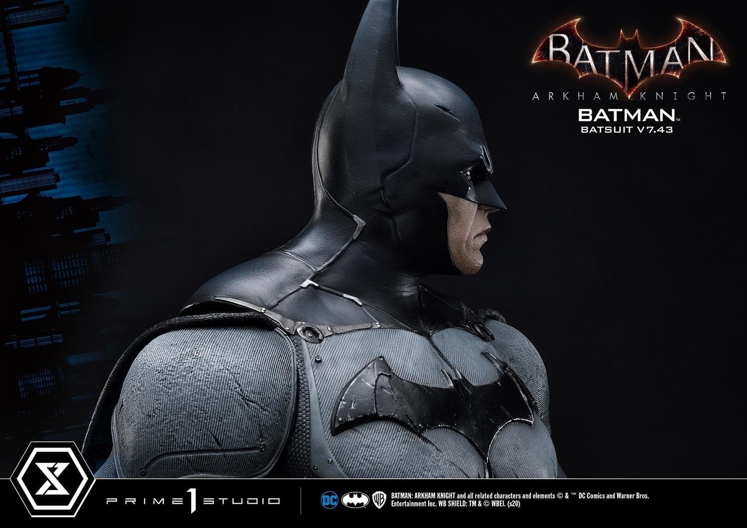 Batman: Arkham Knight - Batman - Museum Masterline Series (MMDC-45) - 1/3 - Batsuit V7.43, view 12 of 24