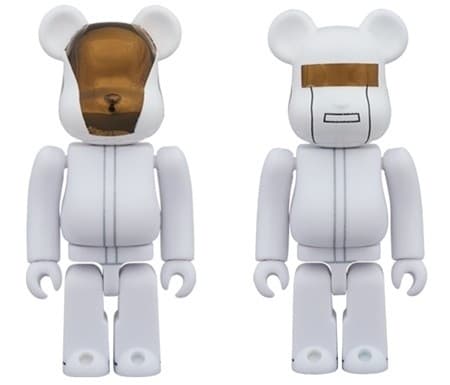 Daft Punk - Guy-Manuel de Homem-Christo - Be@rbrick - White Suits Ver.
