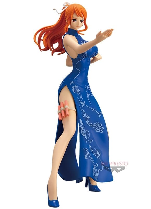 One Piece - Nami - Glitter &, Glamours (Kung Fu Style) - Blue, view 2 of 2