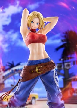 Fighting Girls Collection THE KING OF FIGHTERS XV Blue Mary 1/7 Complete Figure, view 12 of 15