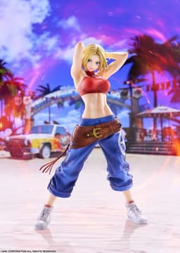 Fighting Girls Collection THE KING OF FIGHTERS XV Blue Mary 1/7 Complete Figure, view 10 of 15