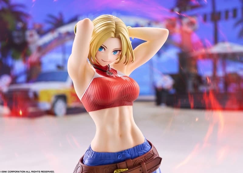 Fighting Girls Collection THE KING OF FIGHTERS XV Blue Mary 1/7 Complete Figure, view 10 of 14